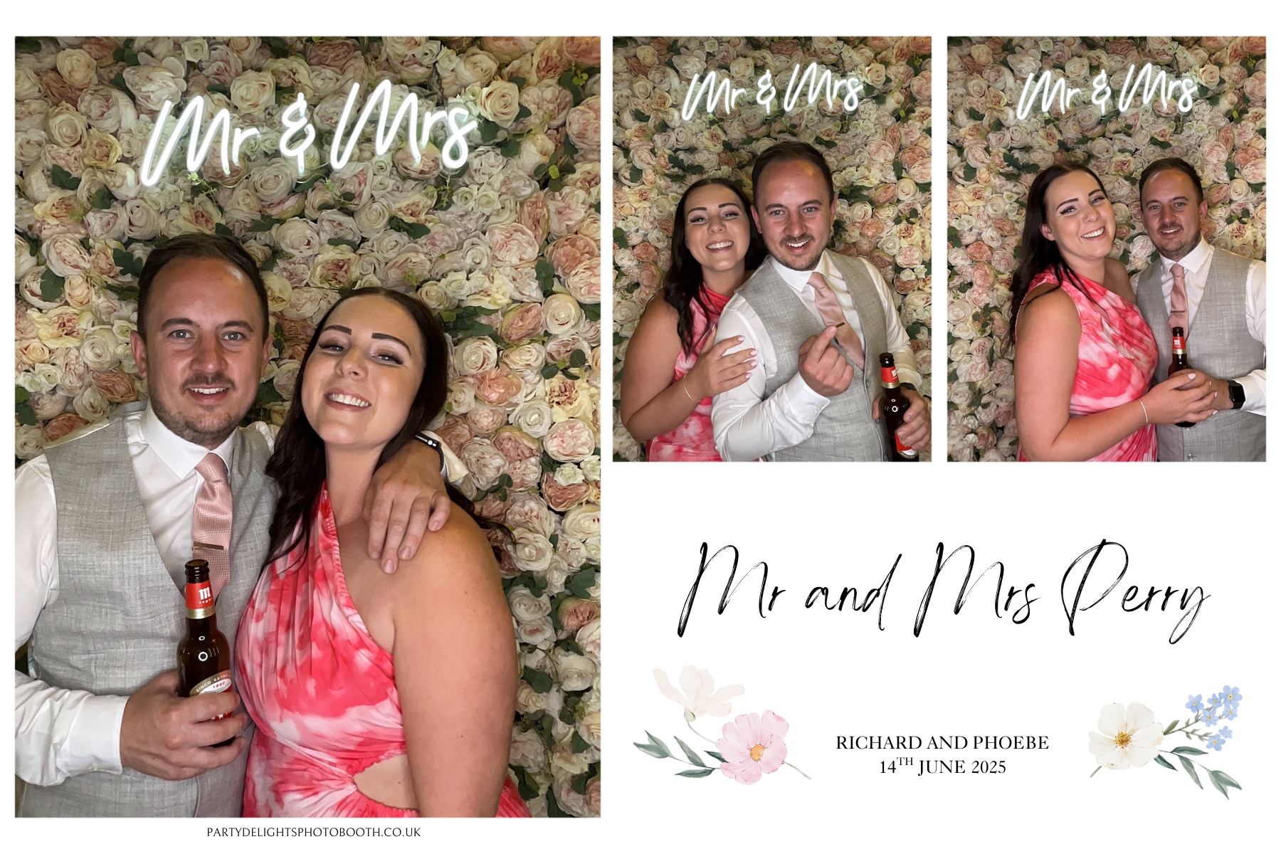 Phoebe and Rich's Wedding | View more photos from the event at gallery.partydelightsphotobooth.co.uk/u/PartyDelightsPhotoBooth/Phoebe-and-Richs-Wedding