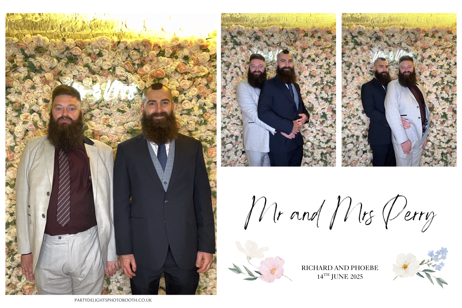 Phoebe and Rich's Wedding | View more photos from the event at gallery.partydelightsphotobooth.co.uk/u/PartyDelightsPhotoBooth/Phoebe-and-Richs-Wedding