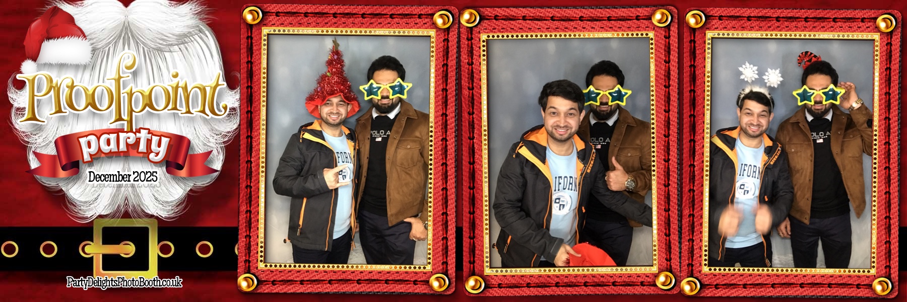 Proof Point Christmas Party 2025 | View more photos from the event at gallery.partydelightsphotobooth.co.uk/u/PartyDelightsPhotoBooth/Proof-Point-Christmas-Party-2025