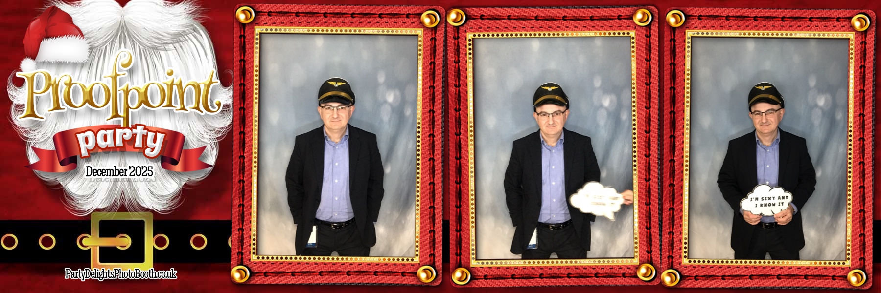 Proof Point Christmas Party 2025 | View more photos from the event at gallery.partydelightsphotobooth.co.uk/u/PartyDelightsPhotoBooth/Proof-Point-Christmas-Party-2025