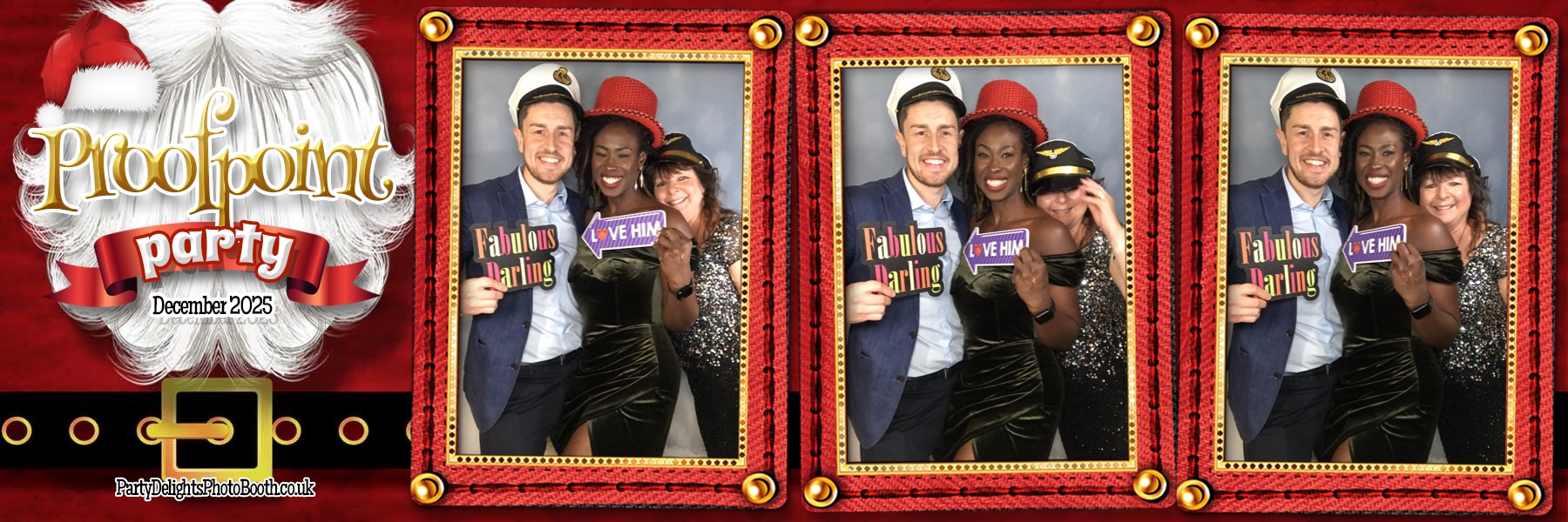 Proof Point Christmas Party 2025 | View more photos from the event at gallery.partydelightsphotobooth.co.uk/u/PartyDelightsPhotoBooth/Proof-Point-Christmas-Party-2025