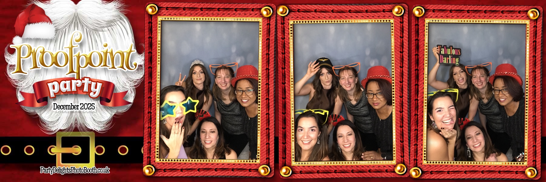 Proof Point Christmas Party 2025 | View more photos from the event at gallery.partydelightsphotobooth.co.uk/u/PartyDelightsPhotoBooth/Proof-Point-Christmas-Party-2025