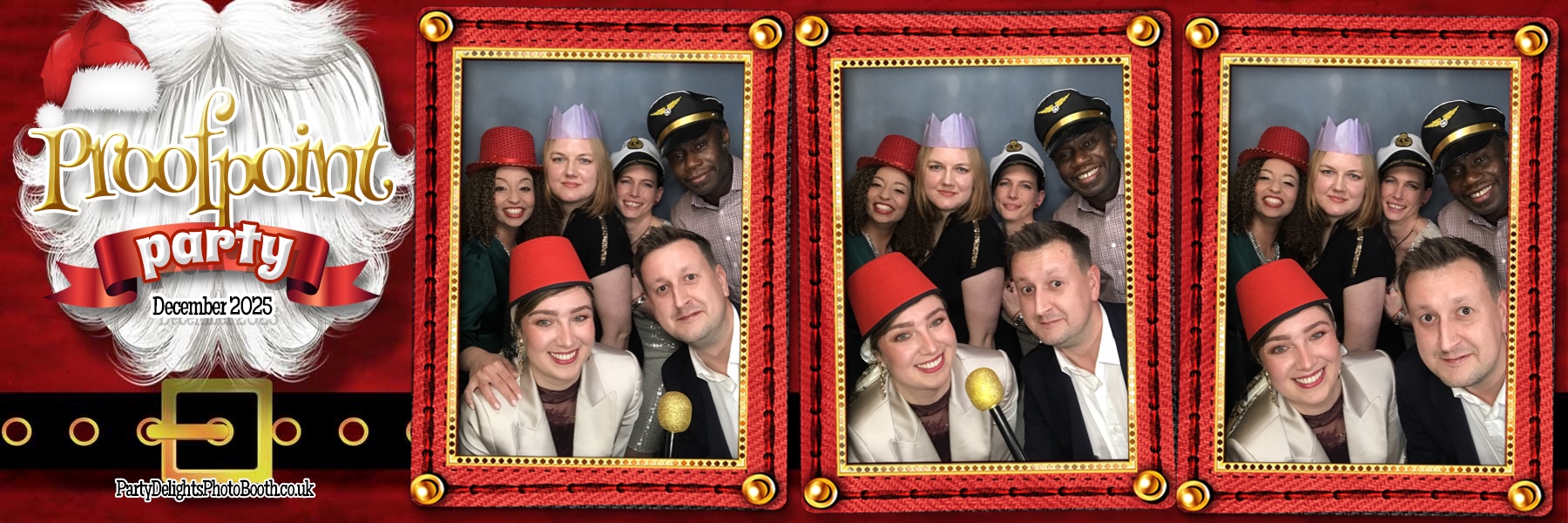 Proof Point Christmas Party 2025 | View more photos from the event at gallery.partydelightsphotobooth.co.uk/u/PartyDelightsPhotoBooth/Proof-Point-Christmas-Party-2025