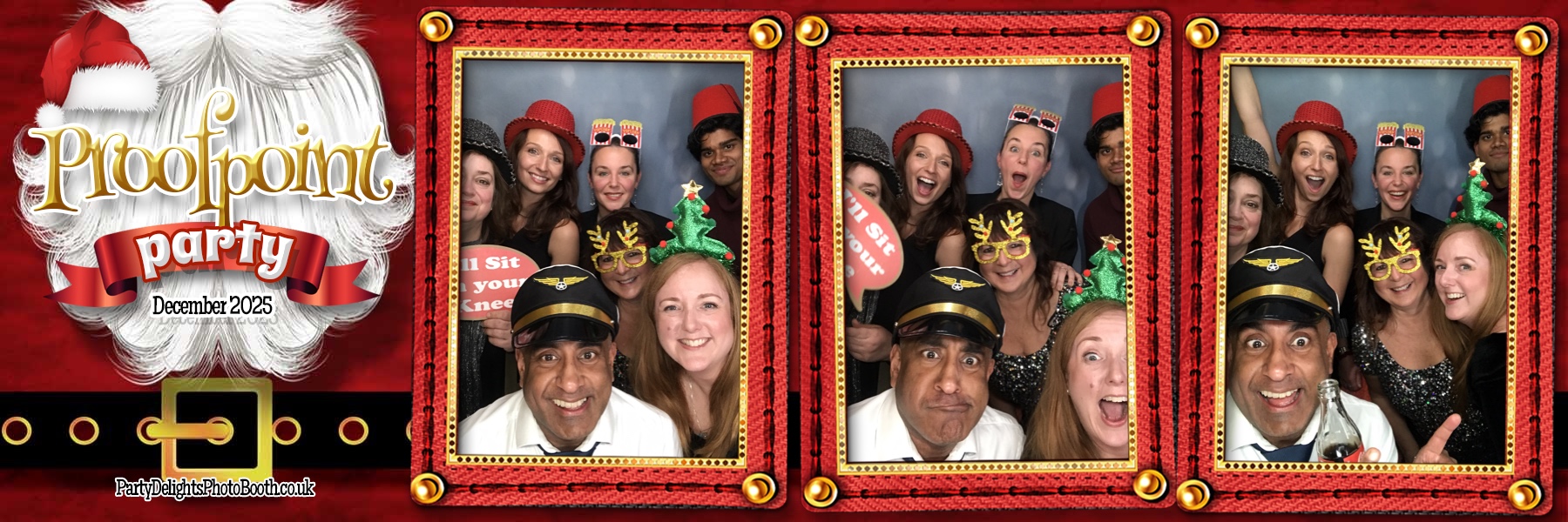 Proof Point Christmas Party 2025 | View more photos from the event at gallery.partydelightsphotobooth.co.uk/u/PartyDelightsPhotoBooth/Proof-Point-Christmas-Party-2025