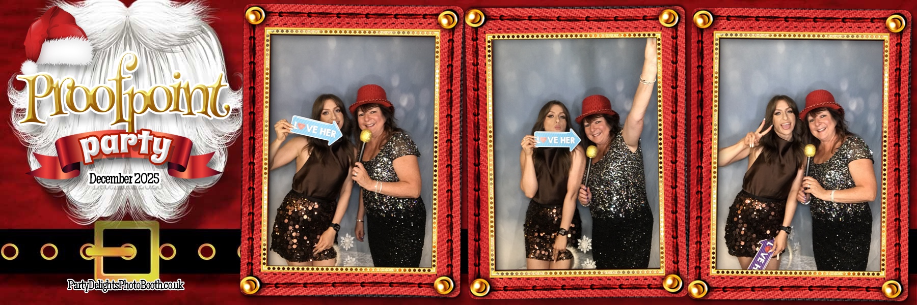 Proof Point Christmas Party 2025 | View more photos from the event at gallery.partydelightsphotobooth.co.uk/u/PartyDelightsPhotoBooth/Proof-Point-Christmas-Party-2025