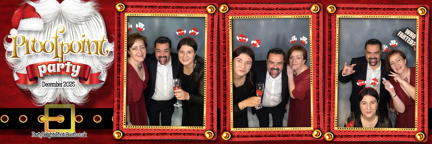 Proof Point Christmas Party 2025 | View more photos from the event at gallery.partydelightsphotobooth.co.uk/u/PartyDelightsPhotoBooth/Proof-Point-Christmas-Party-2025