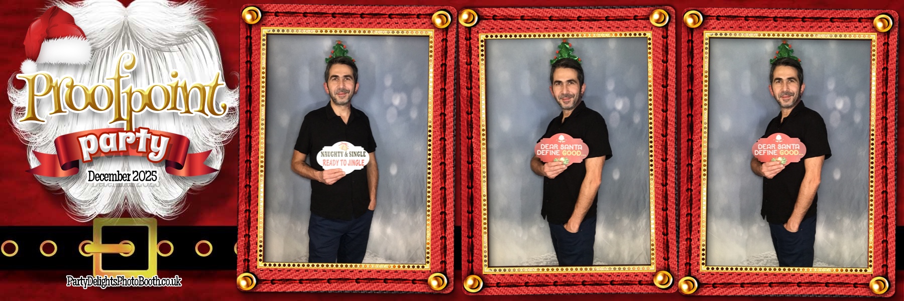 Proof Point Christmas Party 2025 | View more photos from the event at gallery.partydelightsphotobooth.co.uk/u/PartyDelightsPhotoBooth/Proof-Point-Christmas-Party-2025