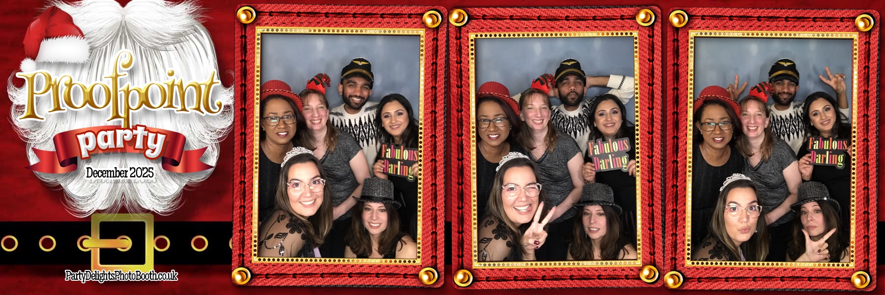 Proof Point Christmas Party 2025 | View more photos from the event at gallery.partydelightsphotobooth.co.uk/u/PartyDelightsPhotoBooth/Proof-Point-Christmas-Party-2025