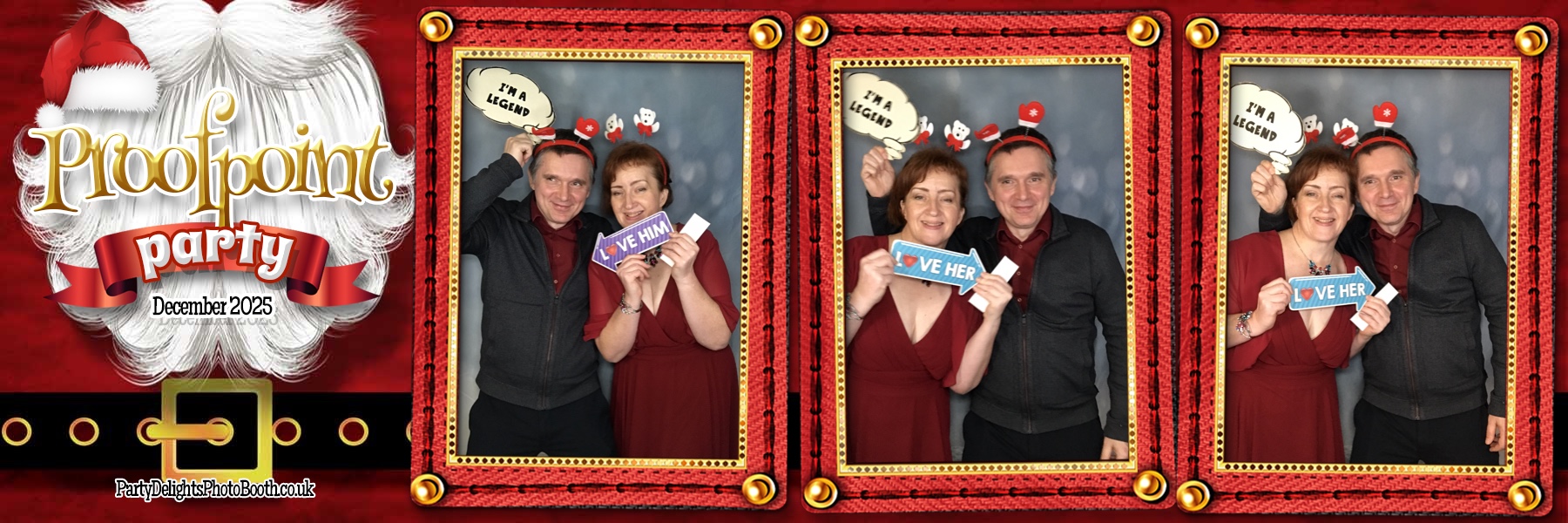 Proof Point Christmas Party 2025 | View more photos from the event at gallery.partydelightsphotobooth.co.uk/u/PartyDelightsPhotoBooth/Proof-Point-Christmas-Party-2025