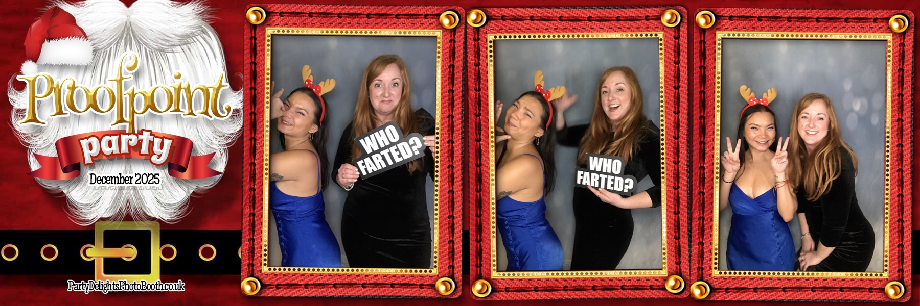 Proof Point Christmas Party 2025 | View more photos from the event at gallery.partydelightsphotobooth.co.uk/u/PartyDelightsPhotoBooth/Proof-Point-Christmas-Party-2025