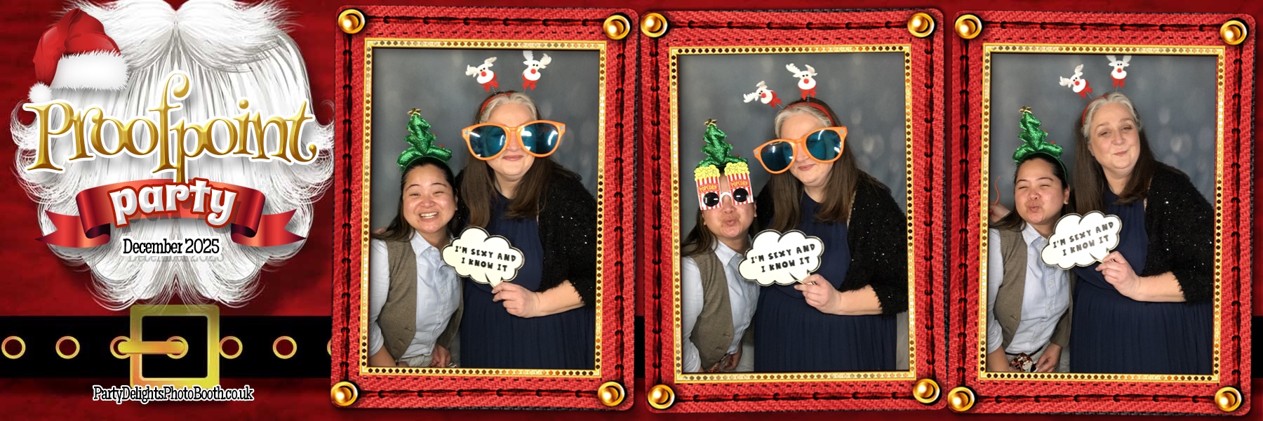 Proof Point Christmas Party 2025 | View more photos from the event at gallery.partydelightsphotobooth.co.uk/u/PartyDelightsPhotoBooth/Proof-Point-Christmas-Party-2025