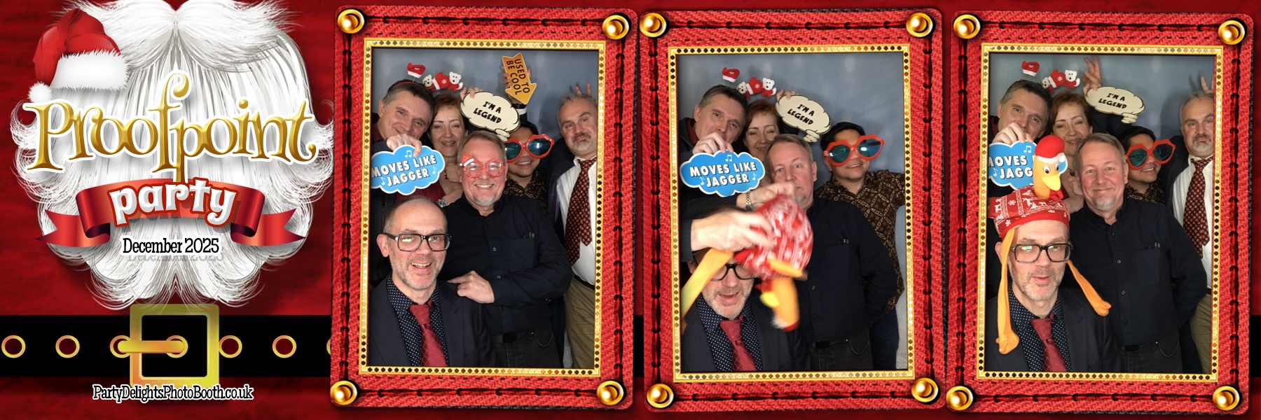 Proof Point Christmas Party 2025 | View more photos from the event at gallery.partydelightsphotobooth.co.uk/u/PartyDelightsPhotoBooth/Proof-Point-Christmas-Party-2025