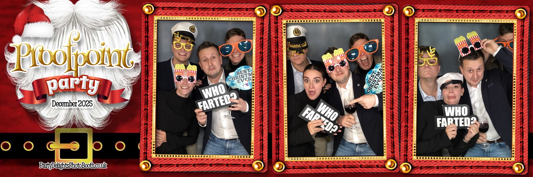 Proof Point Christmas Party 2025 | View more photos from the event at gallery.partydelightsphotobooth.co.uk/u/PartyDelightsPhotoBooth/Proof-Point-Christmas-Party-2025