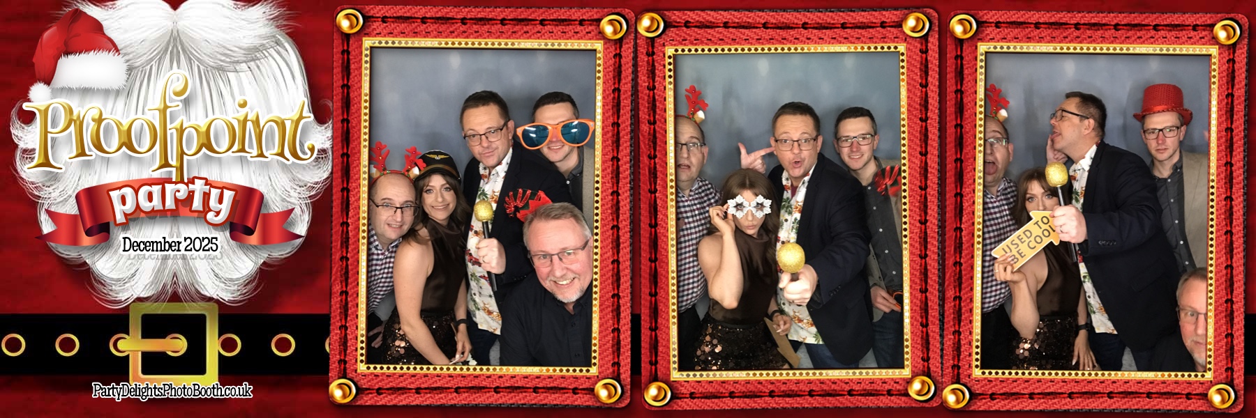 Proof Point Christmas Party 2025 | View more photos from the event at gallery.partydelightsphotobooth.co.uk/u/PartyDelightsPhotoBooth/Proof-Point-Christmas-Party-2025