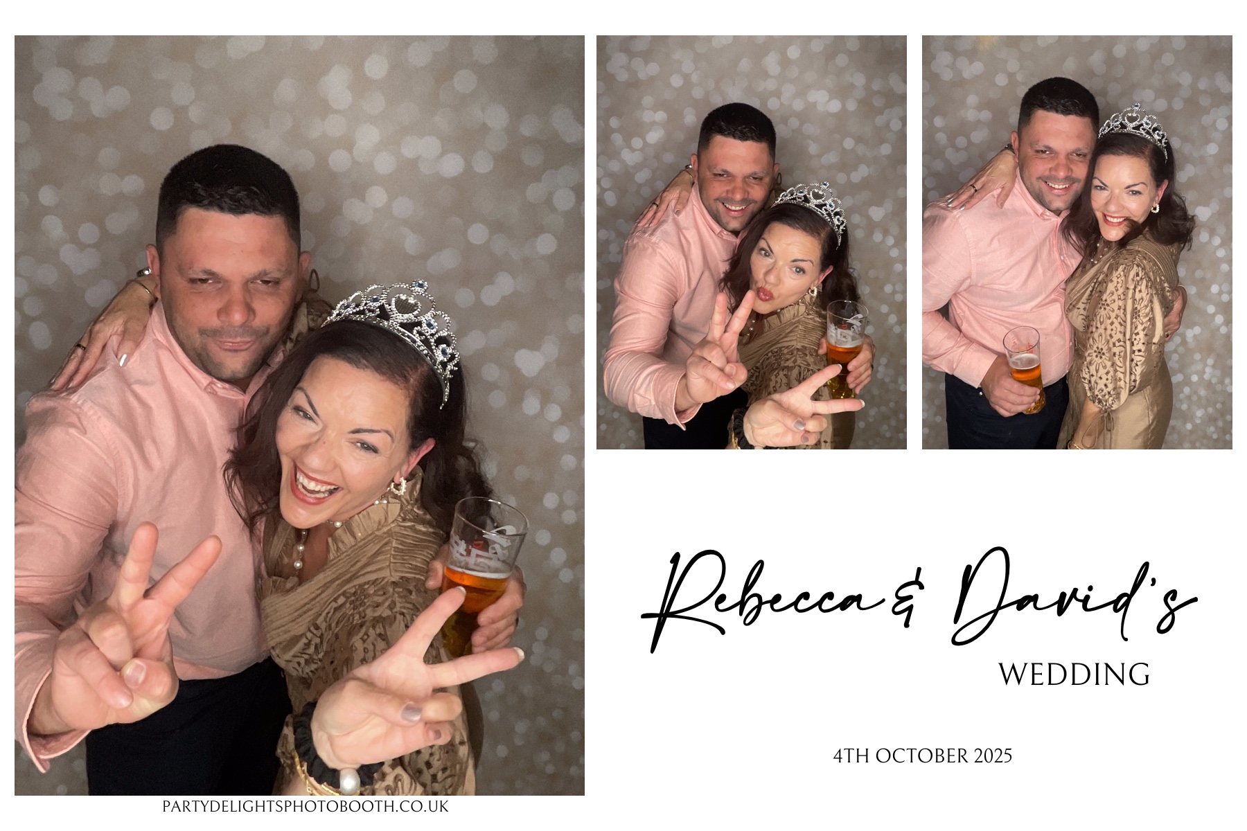 Rebecca & David’s wedding | View more photos from the event at gallery.partydelightsphotobooth.co.uk/u/PartyDelightsPhotoBooth/Rebecca-David’s-wedding