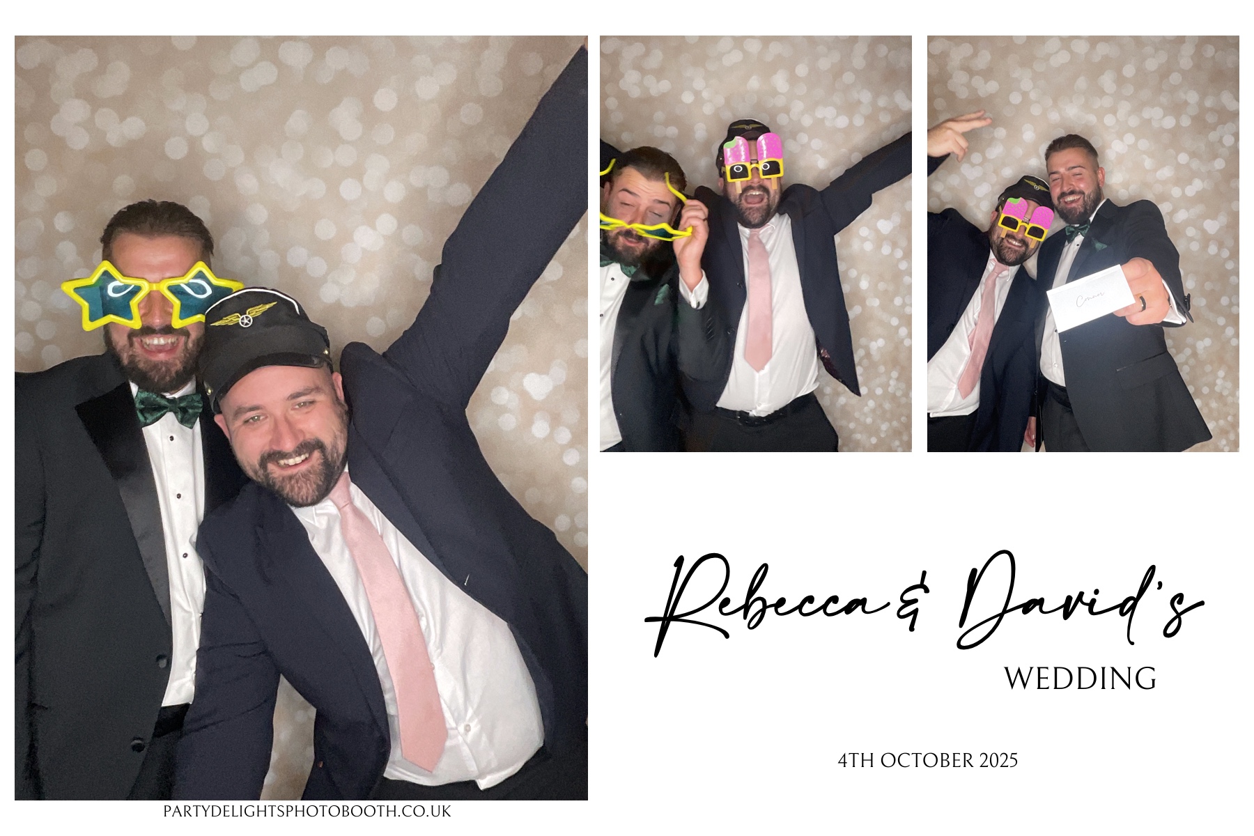 Rebecca & David’s wedding | View more photos from the event at gallery.partydelightsphotobooth.co.uk/u/PartyDelightsPhotoBooth/Rebecca-David’s-wedding