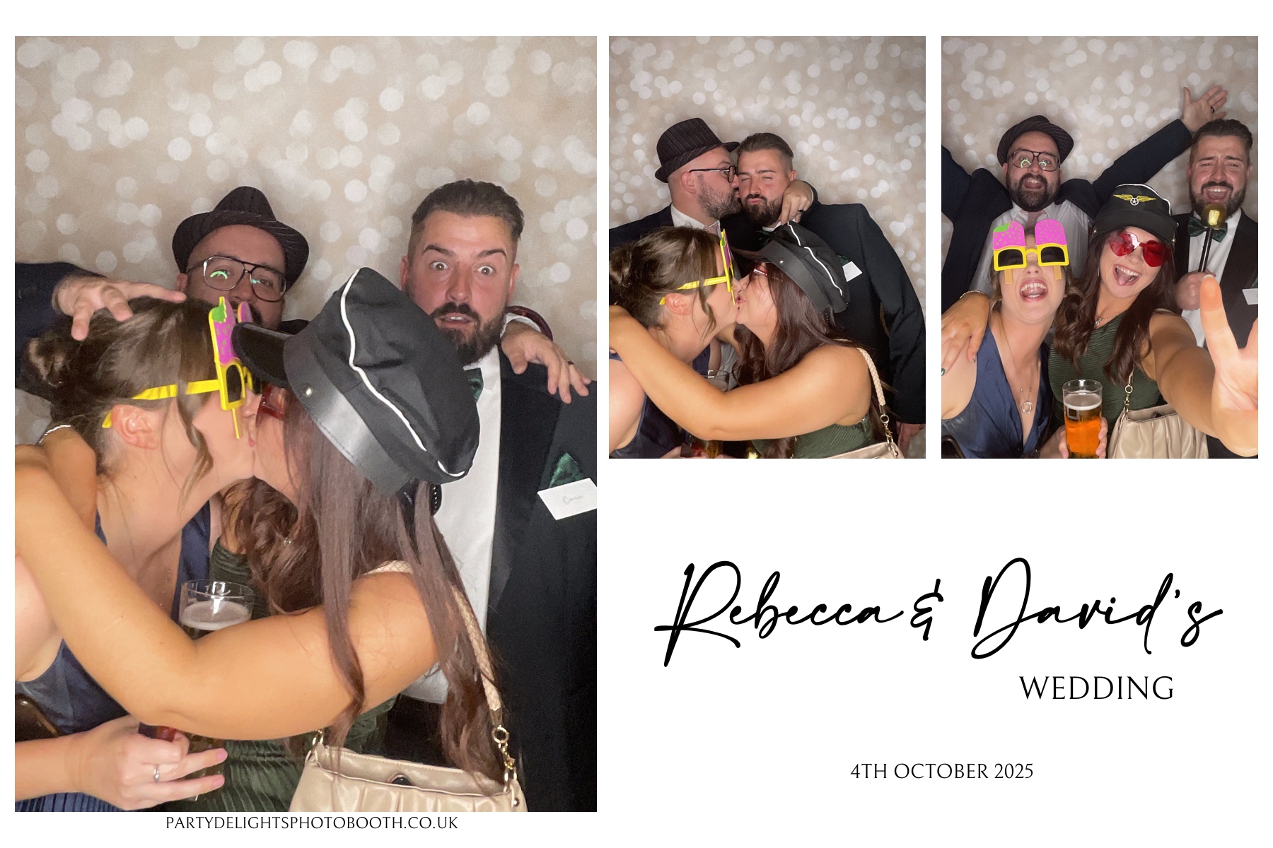 Rebecca & David’s wedding | View more photos from the event at gallery.partydelightsphotobooth.co.uk/u/PartyDelightsPhotoBooth/Rebecca-David’s-wedding