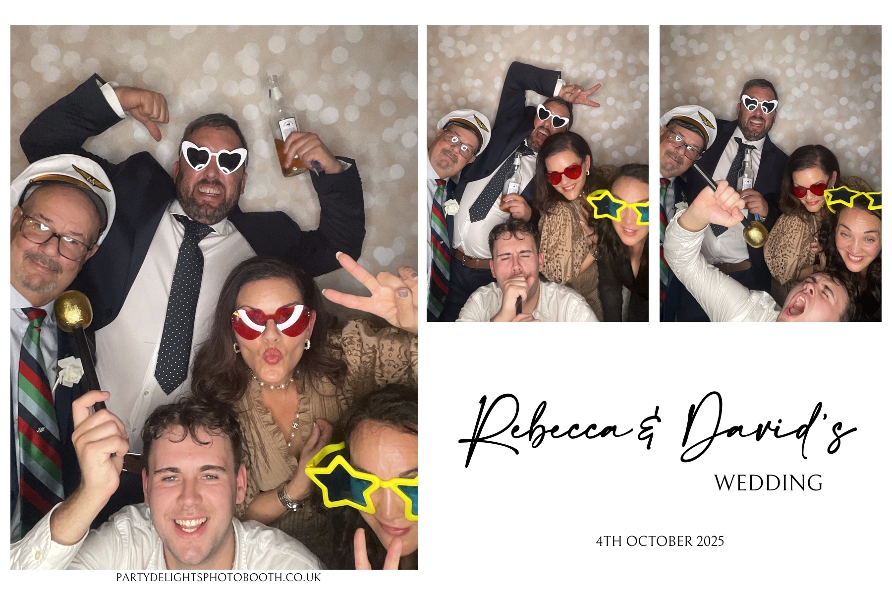 Rebecca & David’s wedding | View more photos from the event at gallery.partydelightsphotobooth.co.uk/u/PartyDelightsPhotoBooth/Rebecca-David’s-wedding