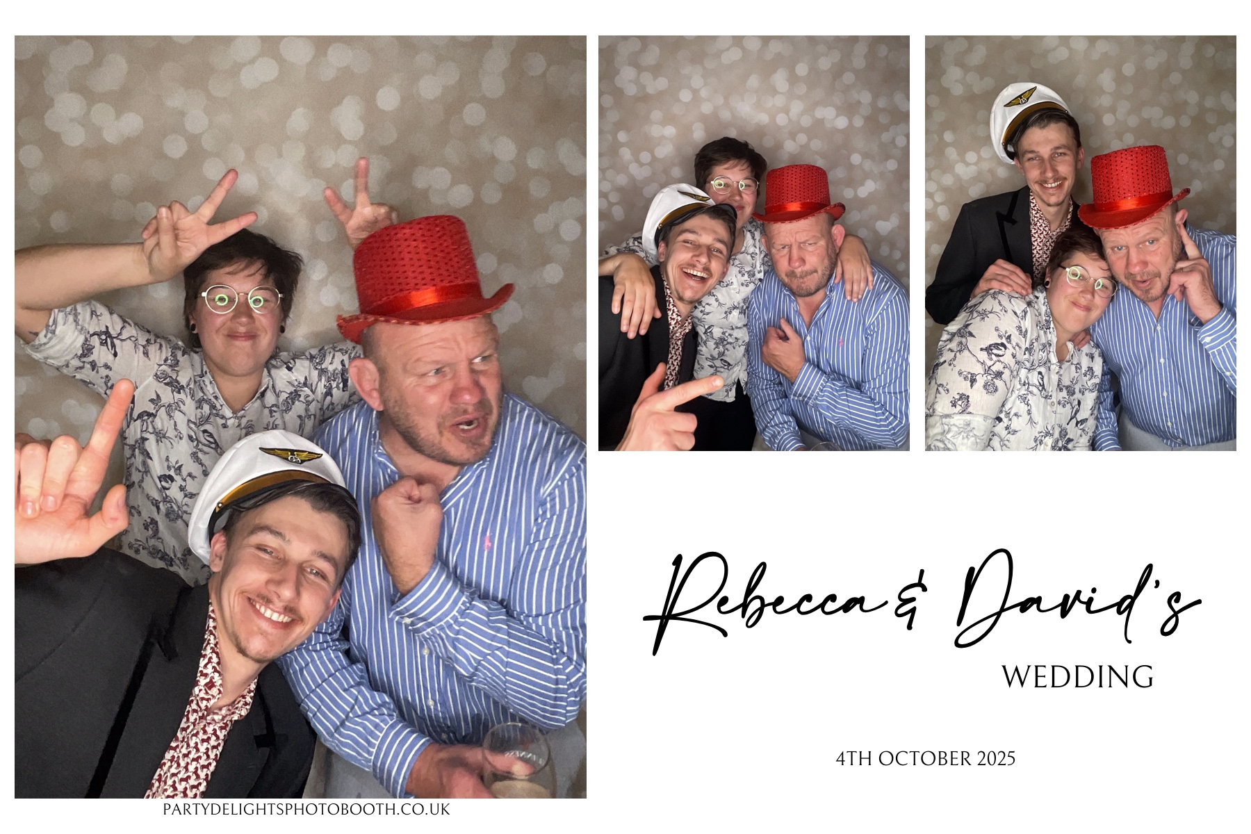 Rebecca & David’s wedding | View more photos from the event at gallery.partydelightsphotobooth.co.uk/u/PartyDelightsPhotoBooth/Rebecca-David’s-wedding
