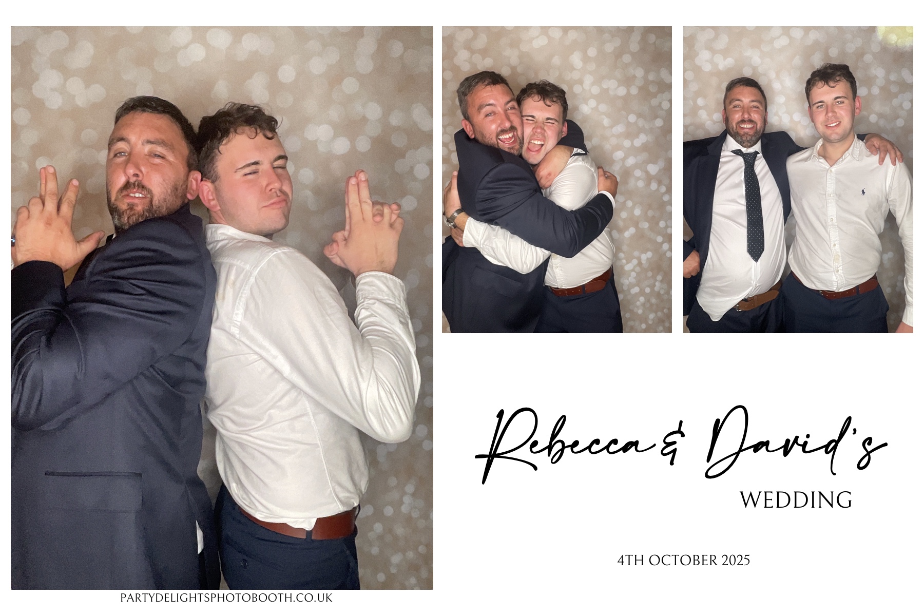 Rebecca & David’s wedding | View more photos from the event at gallery.partydelightsphotobooth.co.uk/u/PartyDelightsPhotoBooth/Rebecca-David’s-wedding
