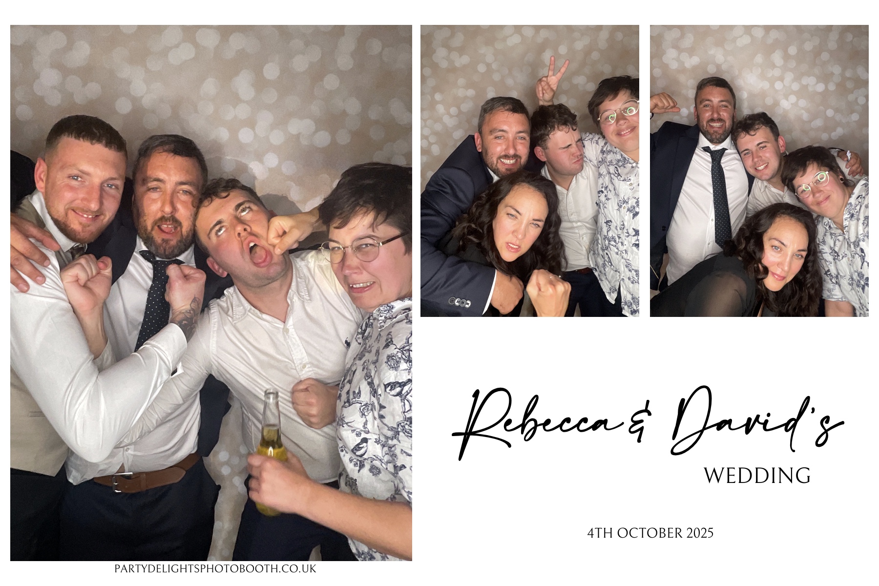 Rebecca & David’s wedding | View more photos from the event at gallery.partydelightsphotobooth.co.uk/u/PartyDelightsPhotoBooth/Rebecca-David’s-wedding