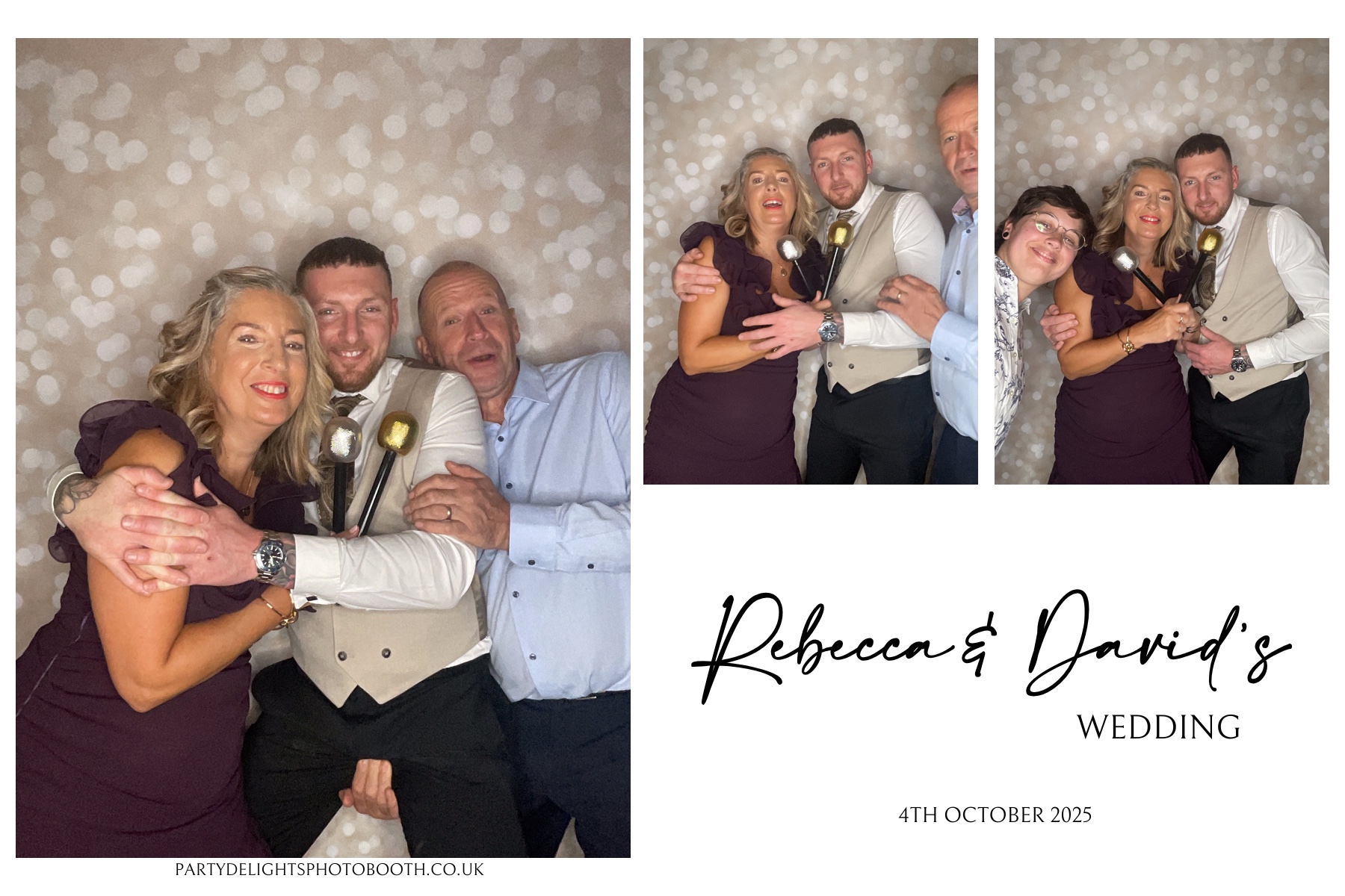 Rebecca & David’s wedding | View more photos from the event at gallery.partydelightsphotobooth.co.uk/u/PartyDelightsPhotoBooth/Rebecca-David’s-wedding