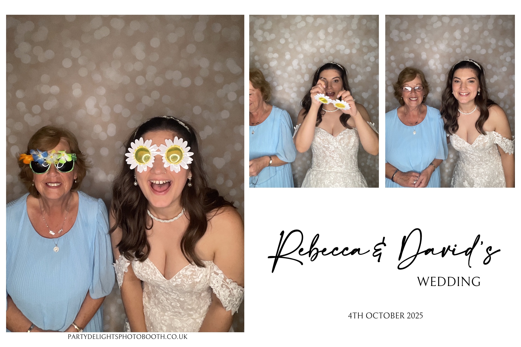 Rebecca & David’s wedding | View more photos from the event at gallery.partydelightsphotobooth.co.uk/u/PartyDelightsPhotoBooth/Rebecca-David’s-wedding