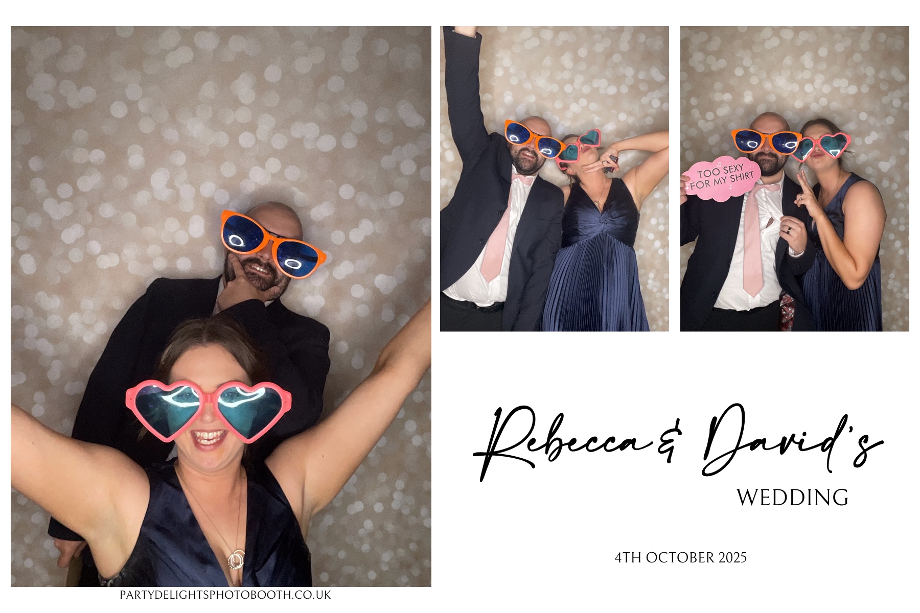 Rebecca & David’s wedding | View more photos from the event at gallery.partydelightsphotobooth.co.uk/u/PartyDelightsPhotoBooth/Rebecca-David’s-wedding