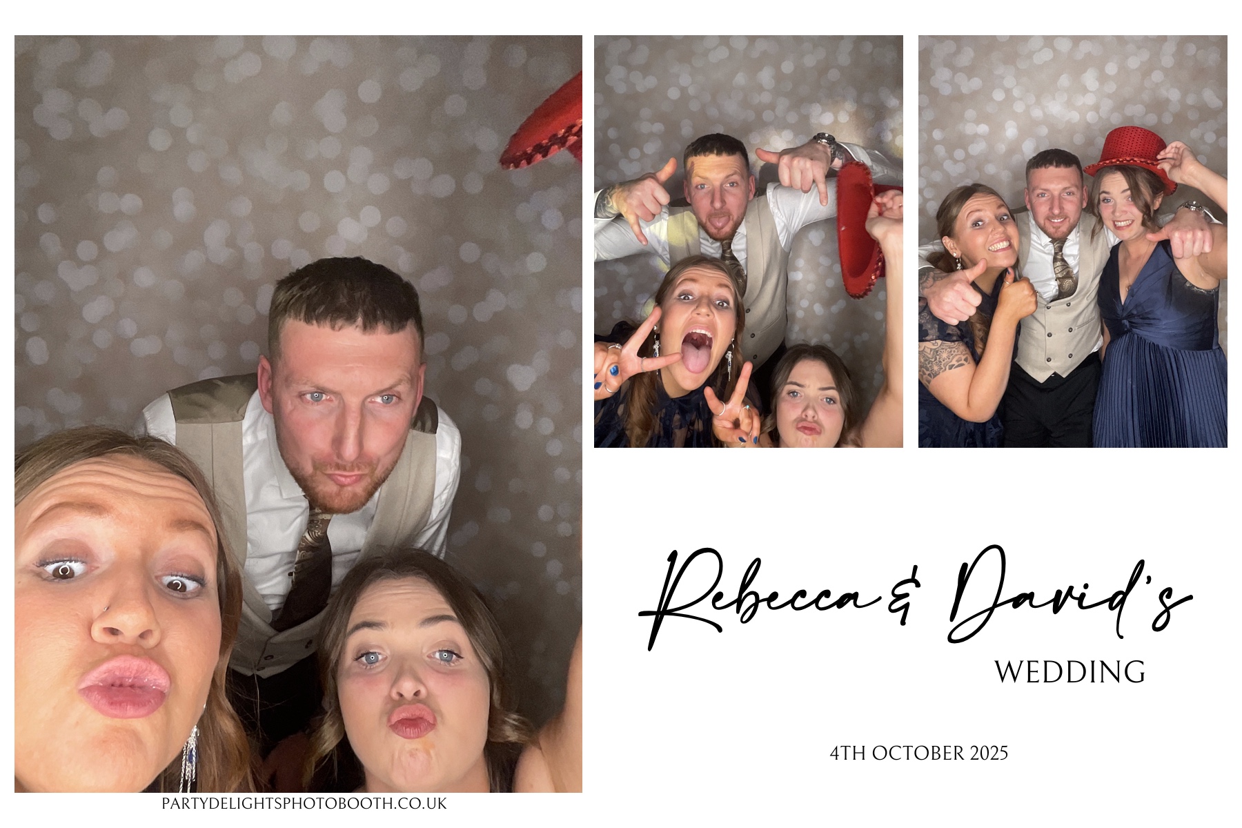 Rebecca & David’s wedding | View more photos from the event at gallery.partydelightsphotobooth.co.uk/u/PartyDelightsPhotoBooth/Rebecca-David’s-wedding