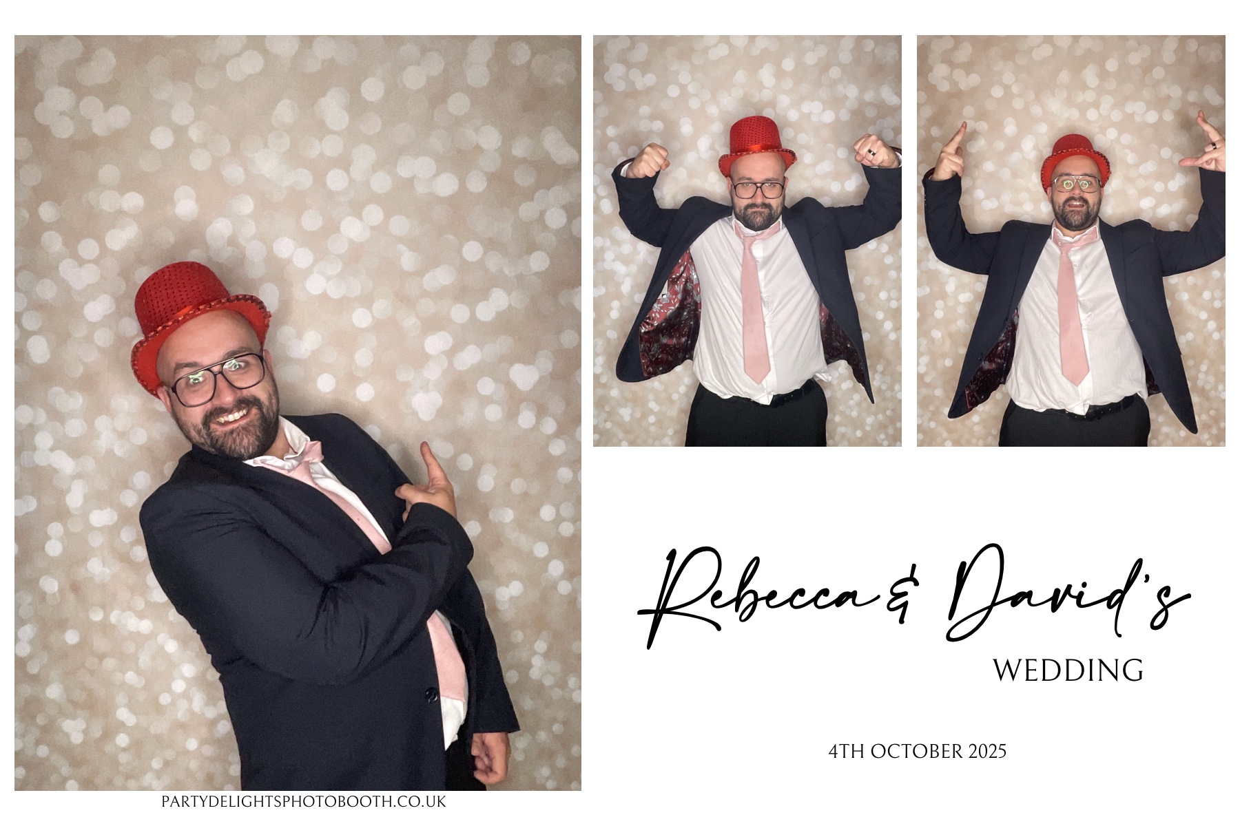 Rebecca & David’s wedding | View more photos from the event at gallery.partydelightsphotobooth.co.uk/u/PartyDelightsPhotoBooth/Rebecca-David’s-wedding