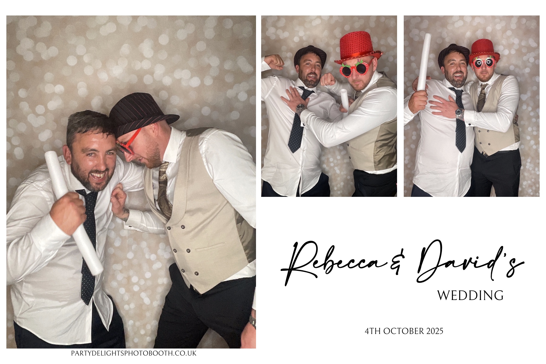 Rebecca & David’s wedding | View more photos from the event at gallery.partydelightsphotobooth.co.uk/u/PartyDelightsPhotoBooth/Rebecca-David’s-wedding