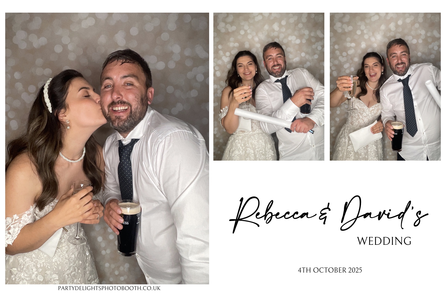 Rebecca & David’s wedding | View more photos from the event at gallery.partydelightsphotobooth.co.uk/u/PartyDelightsPhotoBooth/Rebecca-David’s-wedding