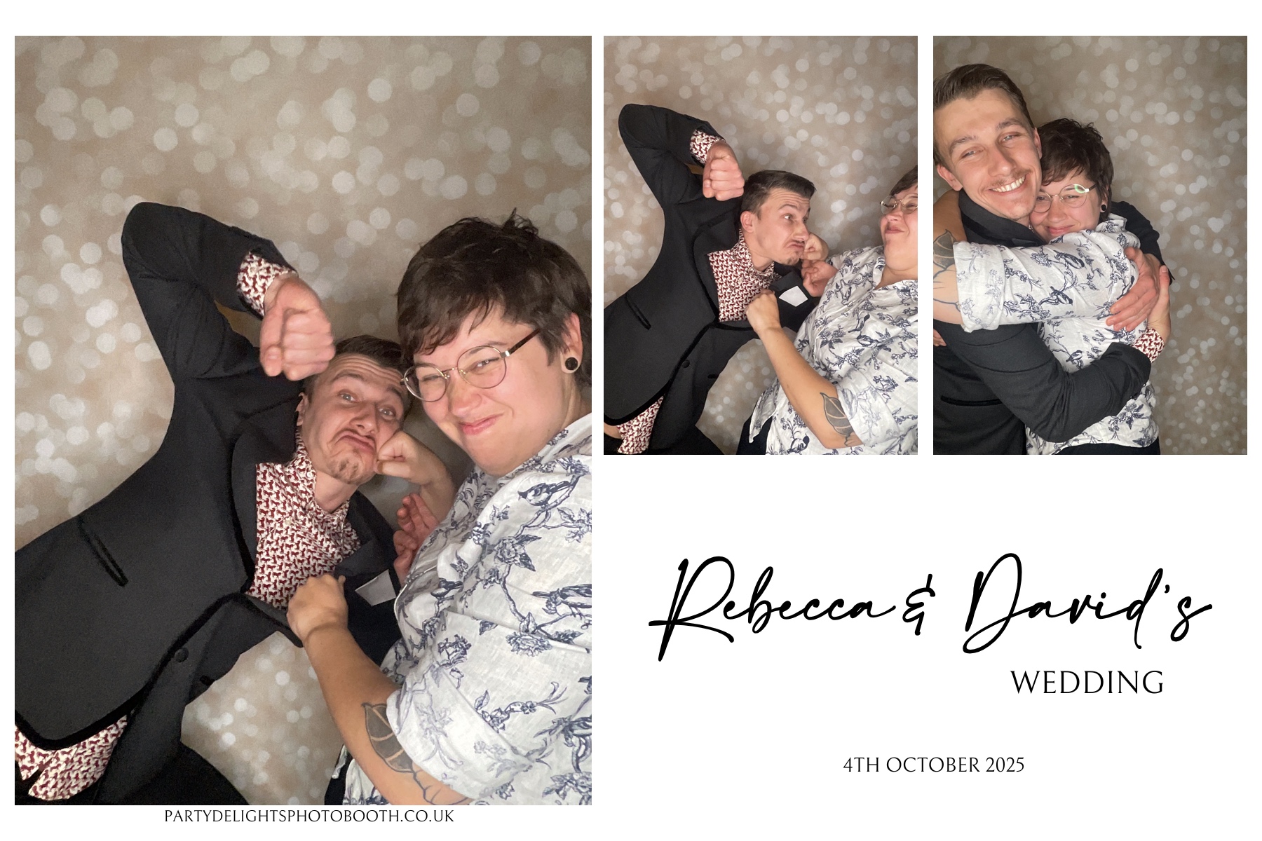 Rebecca & David’s wedding | View more photos from the event at gallery.partydelightsphotobooth.co.uk/u/PartyDelightsPhotoBooth/Rebecca-David’s-wedding