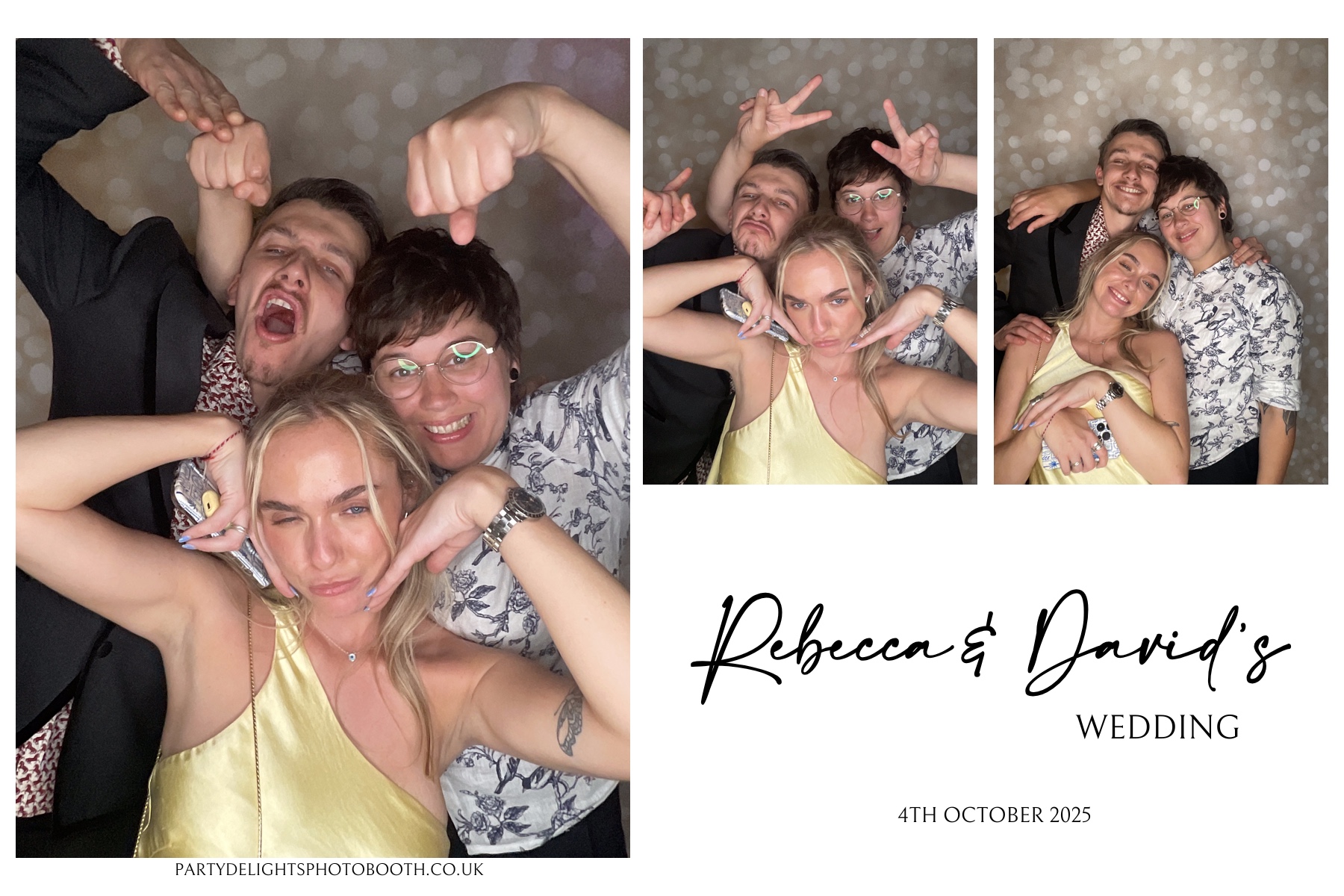 Rebecca & David’s wedding | View more photos from the event at gallery.partydelightsphotobooth.co.uk/u/PartyDelightsPhotoBooth/Rebecca-David’s-wedding