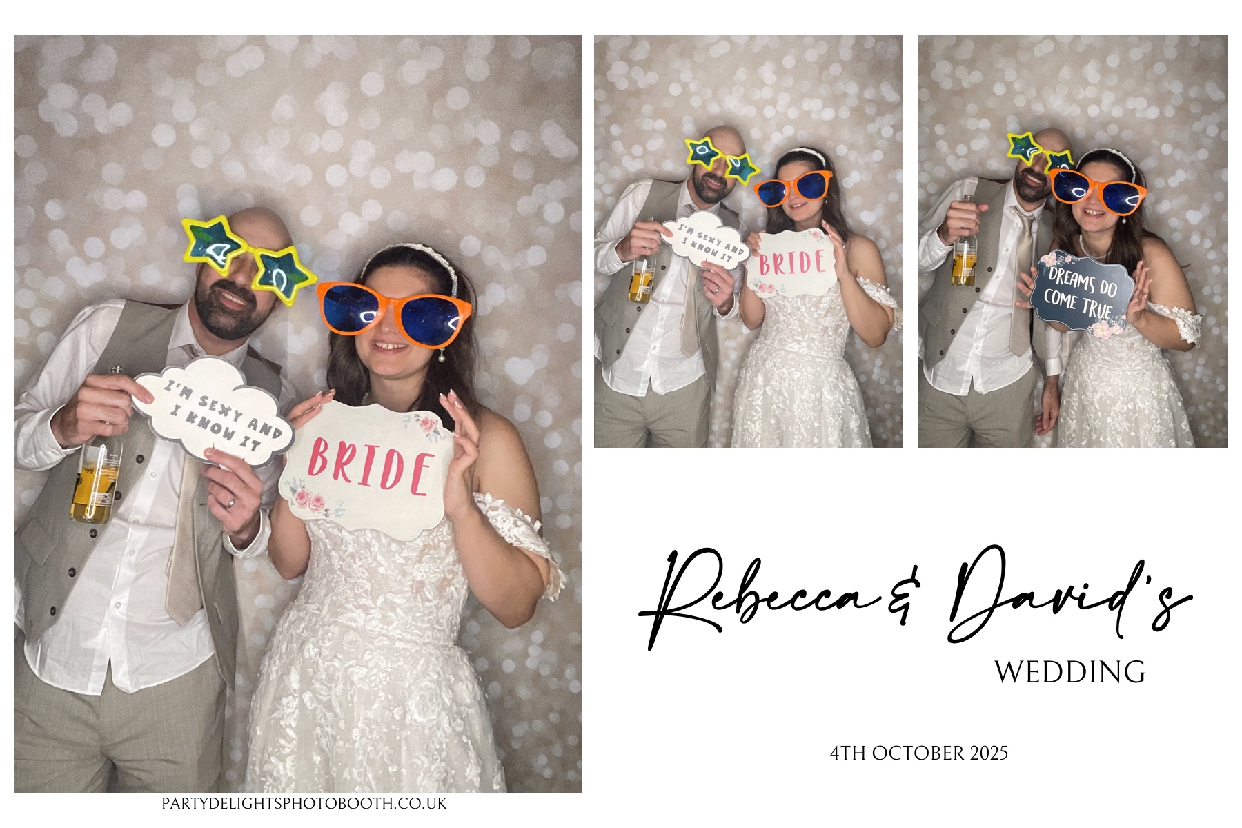Rebecca & David’s wedding | View more photos from the event at gallery.partydelightsphotobooth.co.uk/u/PartyDelightsPhotoBooth/Rebecca-David’s-wedding