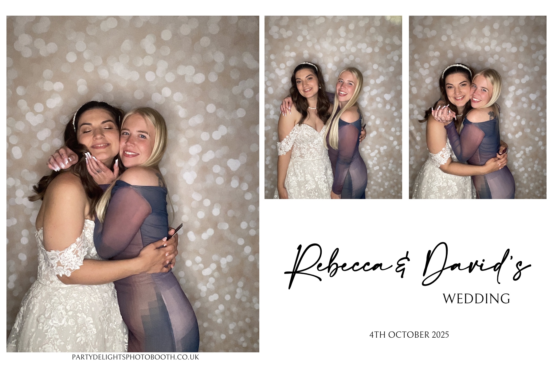 Rebecca & David’s wedding | View more photos from the event at gallery.partydelightsphotobooth.co.uk/u/PartyDelightsPhotoBooth/Rebecca-David’s-wedding