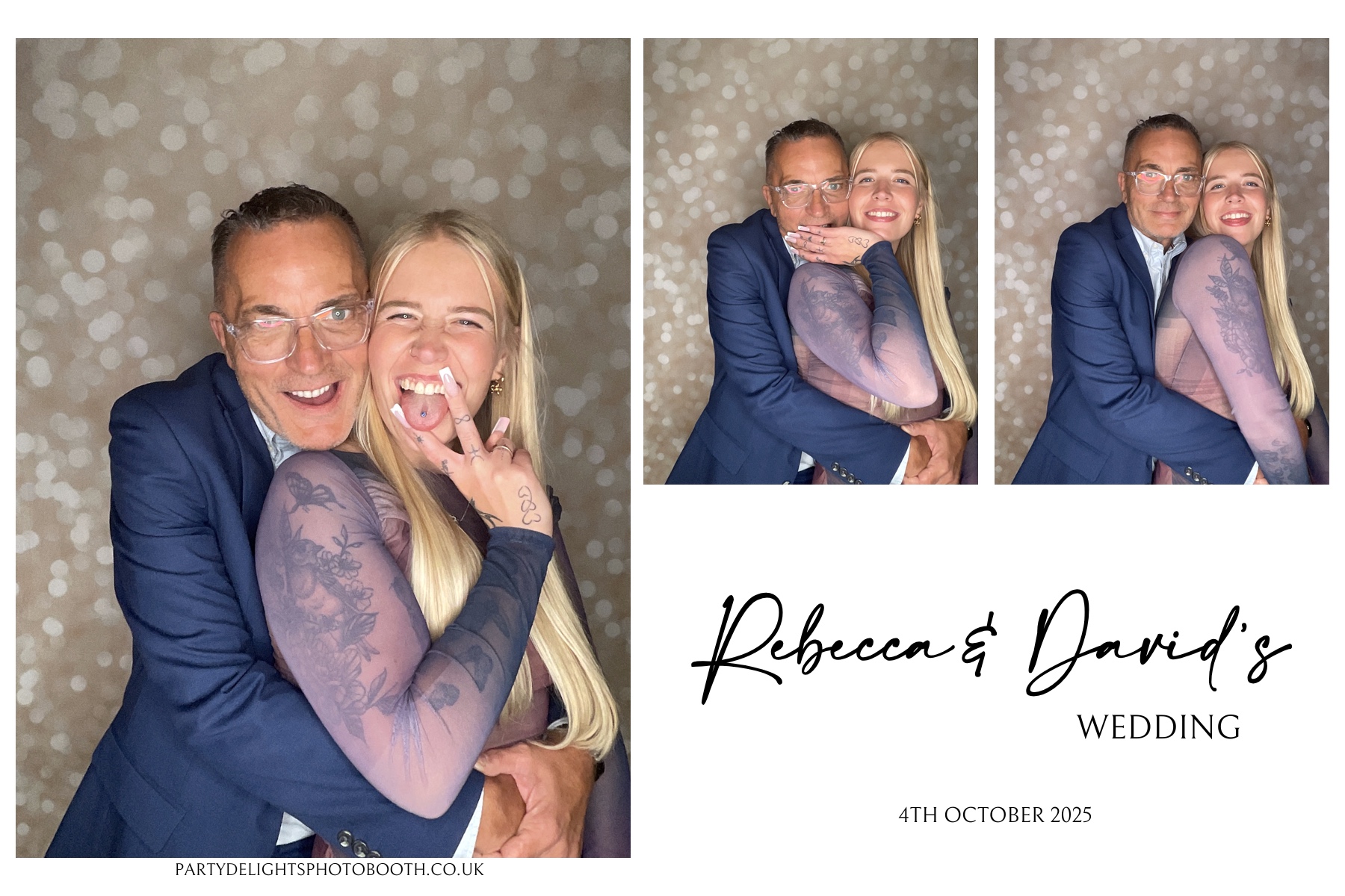 Rebecca & David’s wedding | View more photos from the event at gallery.partydelightsphotobooth.co.uk/u/PartyDelightsPhotoBooth/Rebecca-David’s-wedding