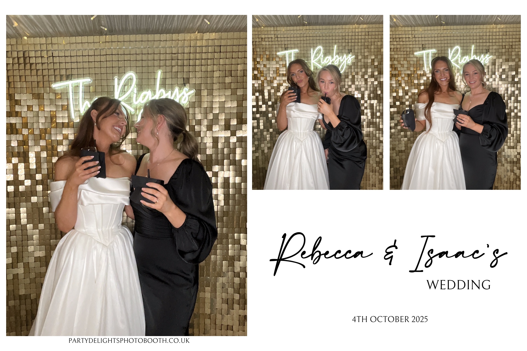Rebecca and Isaac's Wedding | View more photos from the event at gallery.partydelightsphotobooth.co.uk/u/PartyDelightsPhotoBooth/Rebecca-and-Isaacs-Wedding