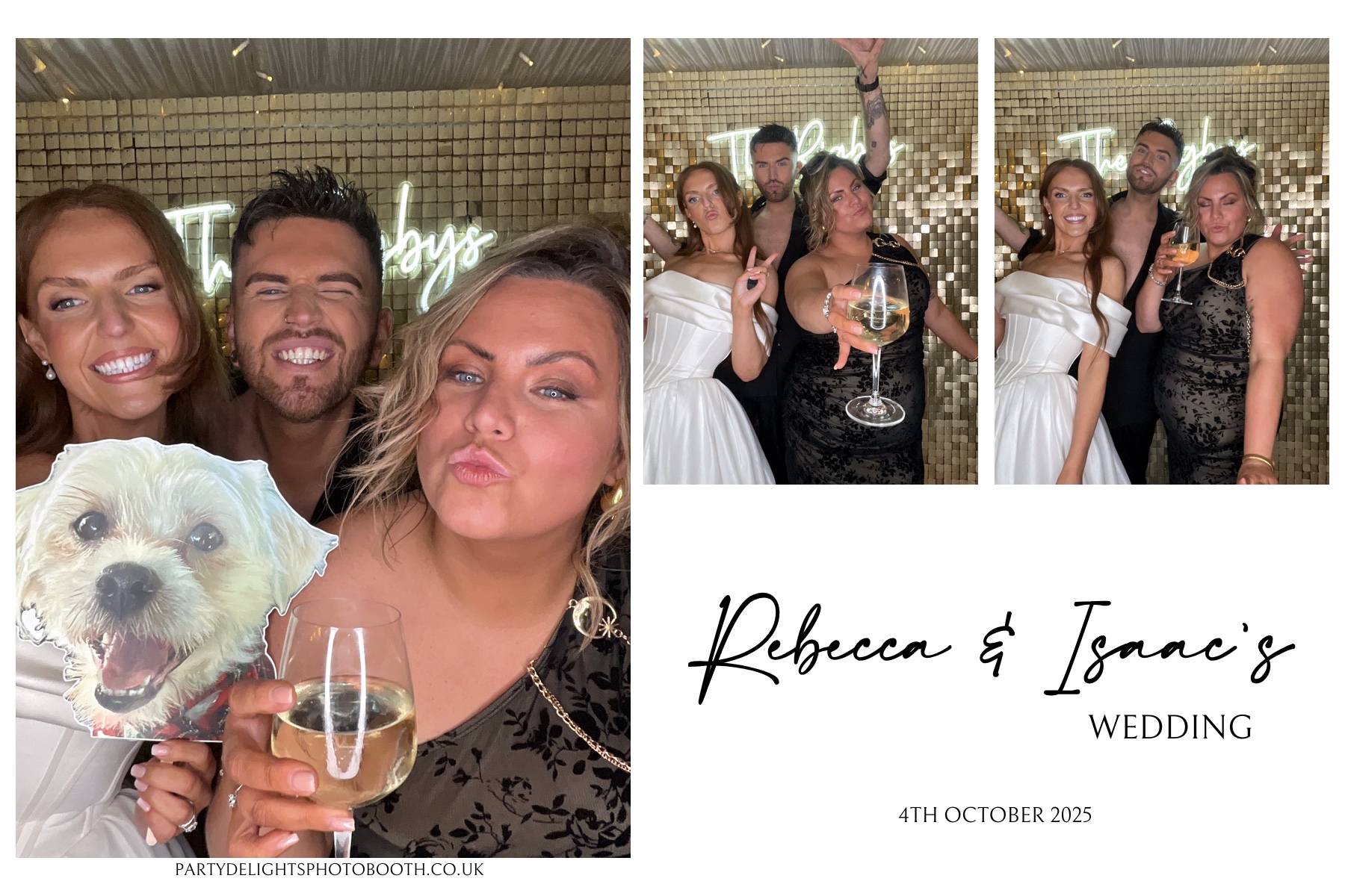 Rebecca and Isaac's Wedding | View more photos from the event at gallery.partydelightsphotobooth.co.uk/u/PartyDelightsPhotoBooth/Rebecca-and-Isaacs-Wedding