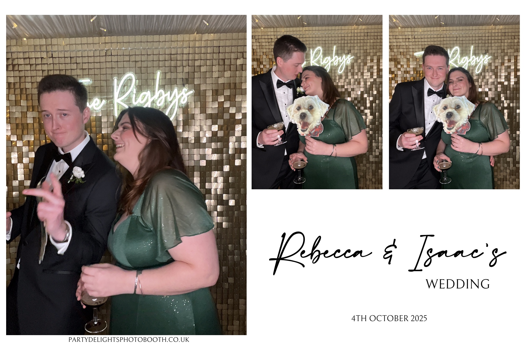 Rebecca and Isaac's Wedding | View more photos from the event at gallery.partydelightsphotobooth.co.uk/u/PartyDelightsPhotoBooth/Rebecca-and-Isaacs-Wedding