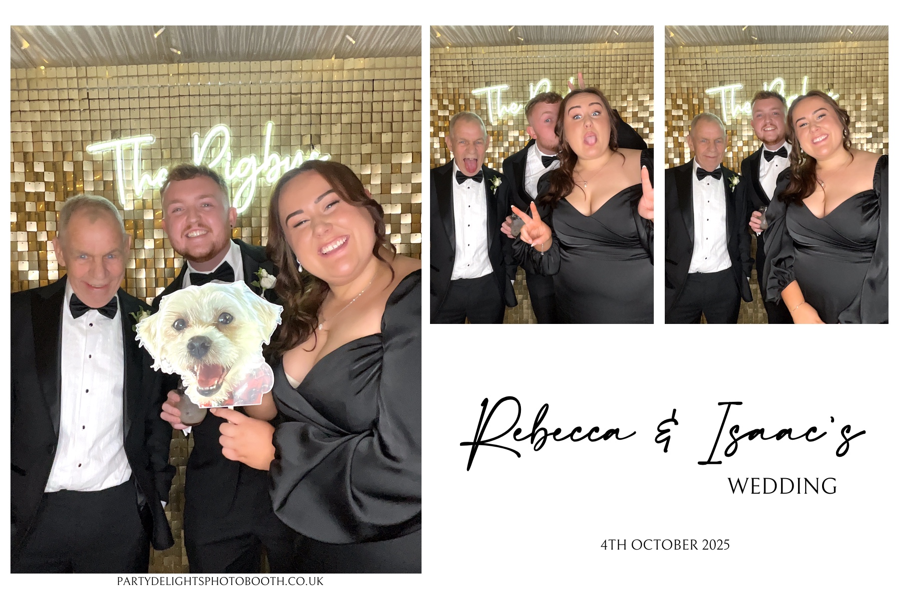 Rebecca and Isaac's Wedding | View more photos from the event at gallery.partydelightsphotobooth.co.uk/u/PartyDelightsPhotoBooth/Rebecca-and-Isaacs-Wedding