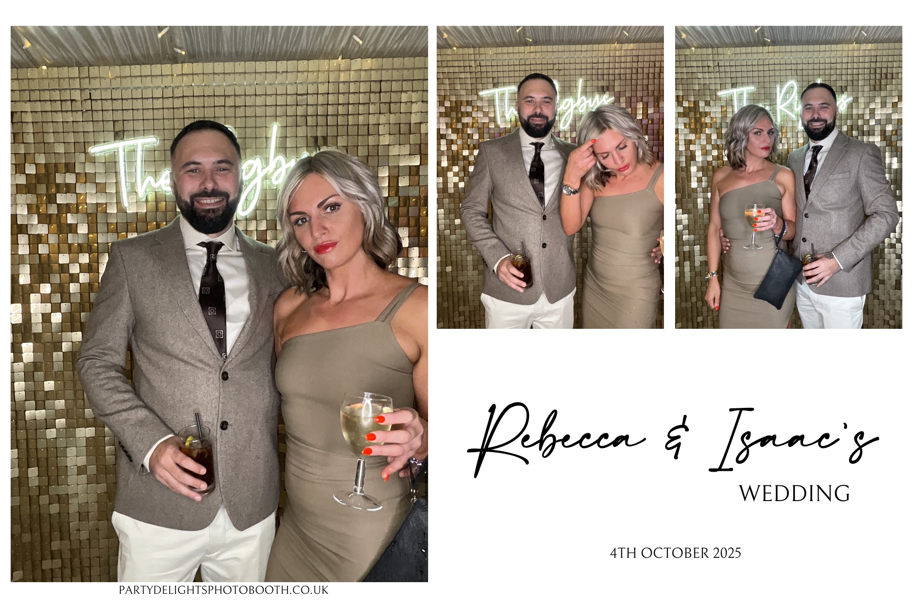 Rebecca and Isaac's Wedding | View more photos from the event at gallery.partydelightsphotobooth.co.uk/u/PartyDelightsPhotoBooth/Rebecca-and-Isaacs-Wedding