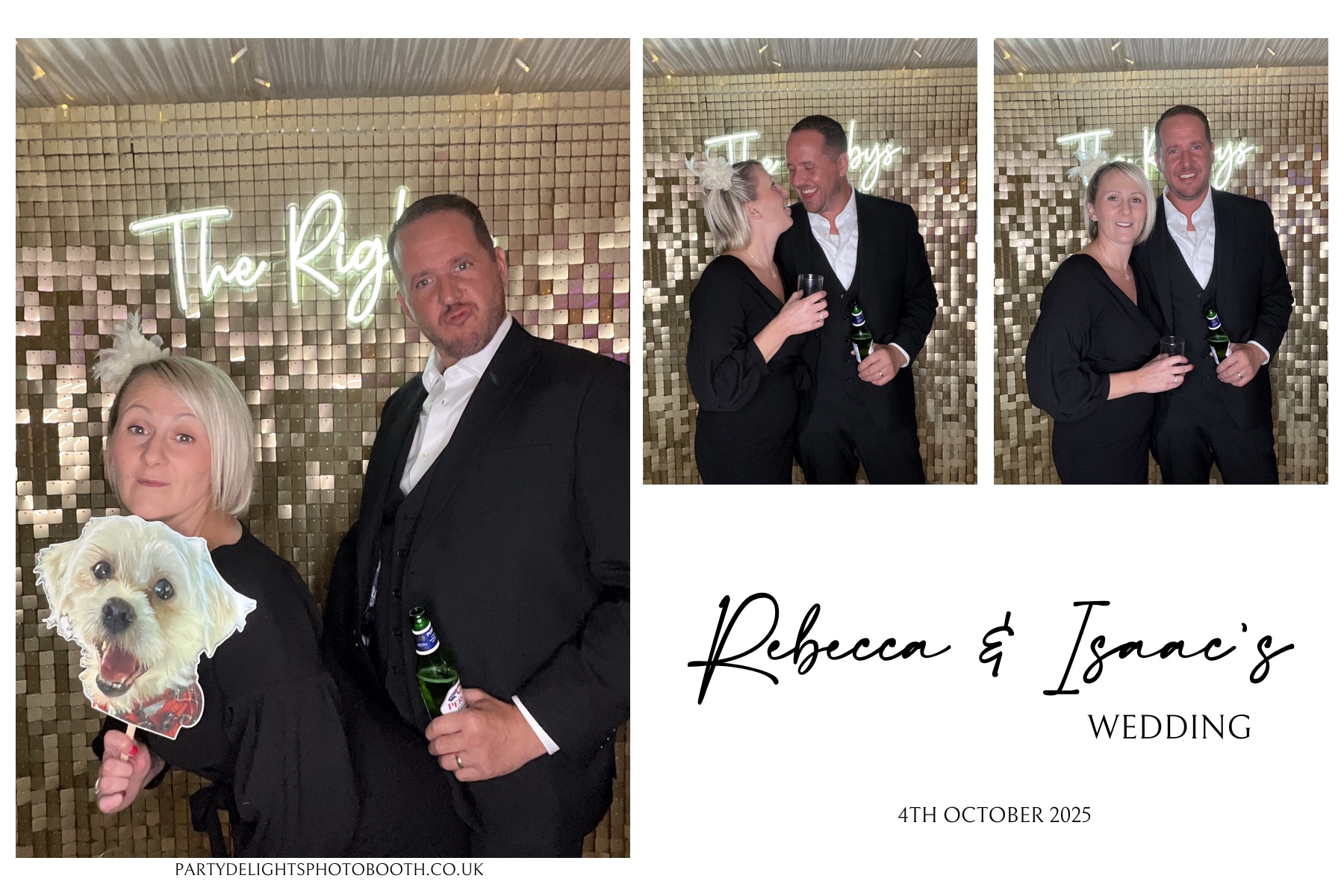 Rebecca and Isaac's Wedding | View more photos from the event at gallery.partydelightsphotobooth.co.uk/u/PartyDelightsPhotoBooth/Rebecca-and-Isaacs-Wedding