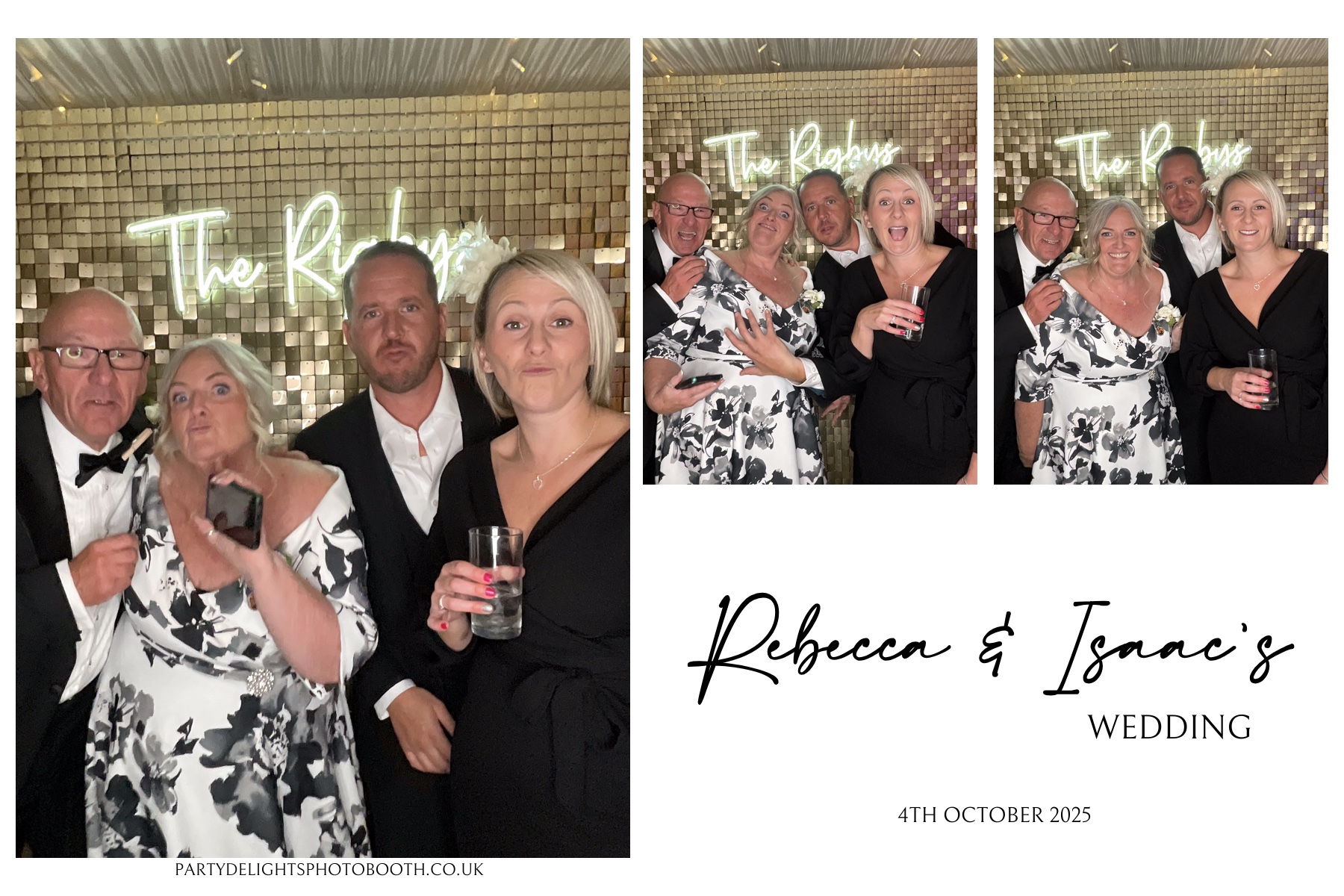 Rebecca and Isaac's Wedding | View more photos from the event at gallery.partydelightsphotobooth.co.uk/u/PartyDelightsPhotoBooth/Rebecca-and-Isaacs-Wedding