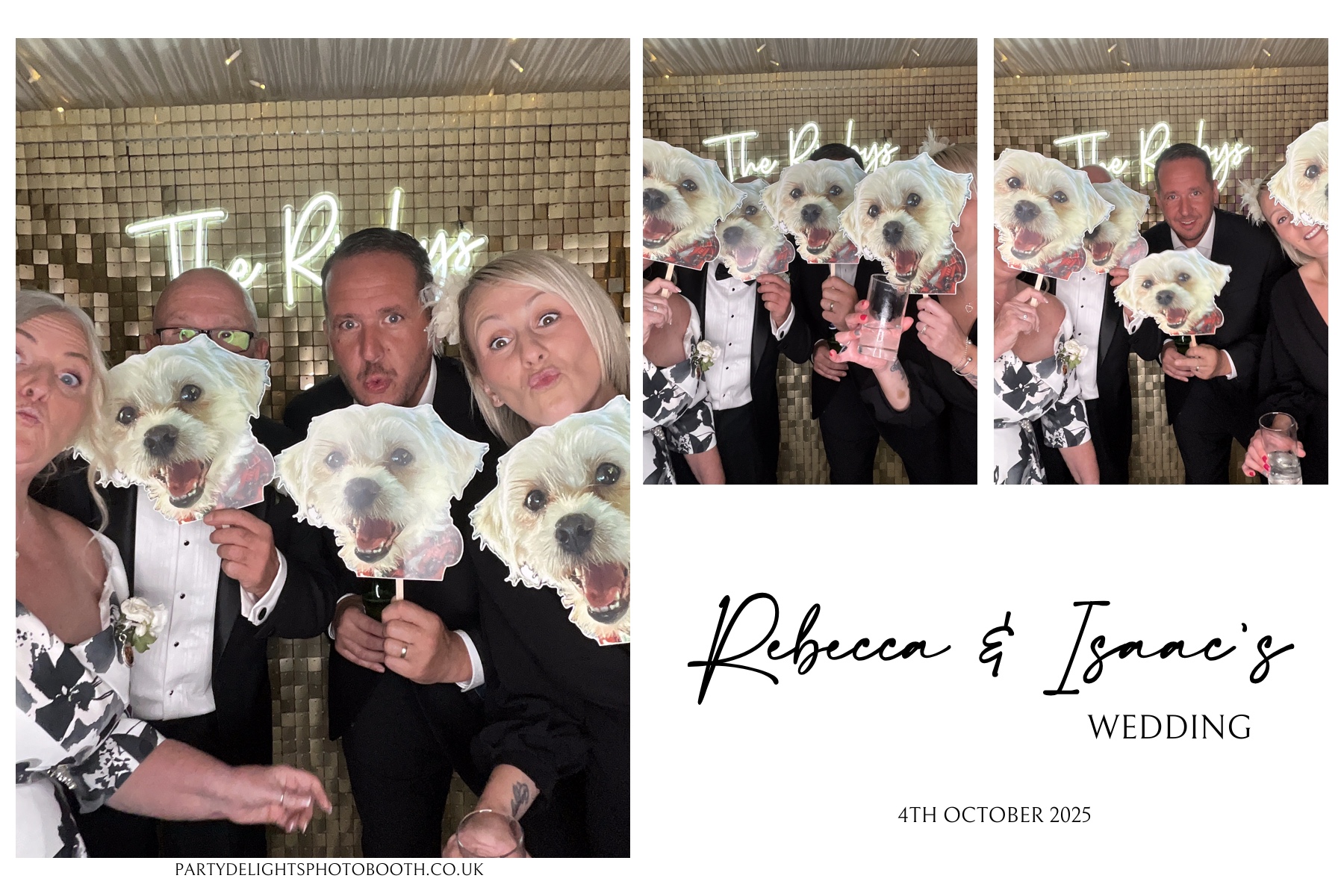 Rebecca and Isaac's Wedding | View more photos from the event at gallery.partydelightsphotobooth.co.uk/u/PartyDelightsPhotoBooth/Rebecca-and-Isaacs-Wedding