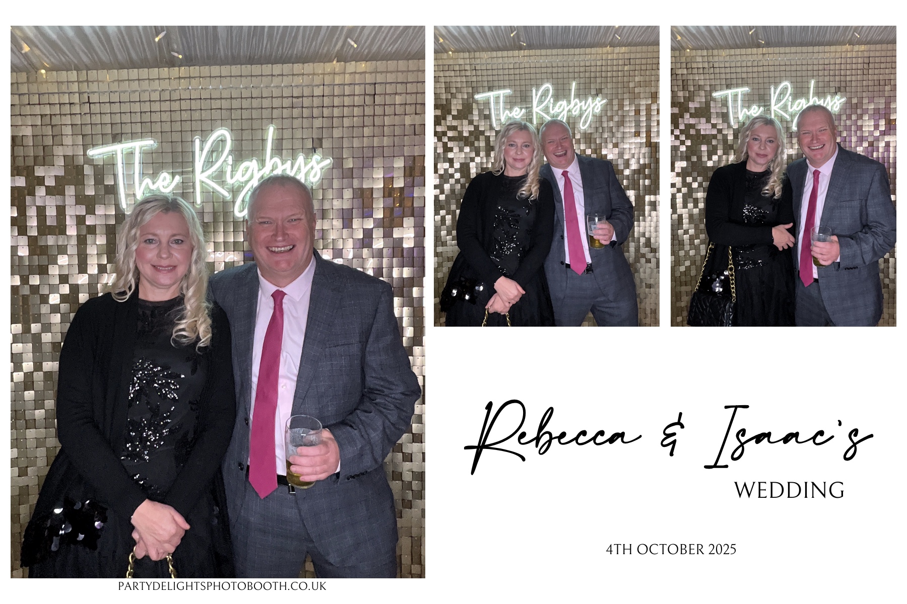 Rebecca and Isaac's Wedding | View more photos from the event at gallery.partydelightsphotobooth.co.uk/u/PartyDelightsPhotoBooth/Rebecca-and-Isaacs-Wedding