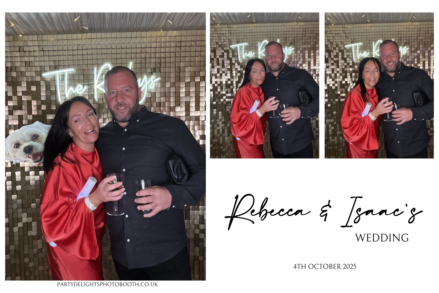 Rebecca and Isaac's Wedding | View more photos from the event at gallery.partydelightsphotobooth.co.uk/u/PartyDelightsPhotoBooth/Rebecca-and-Isaacs-Wedding