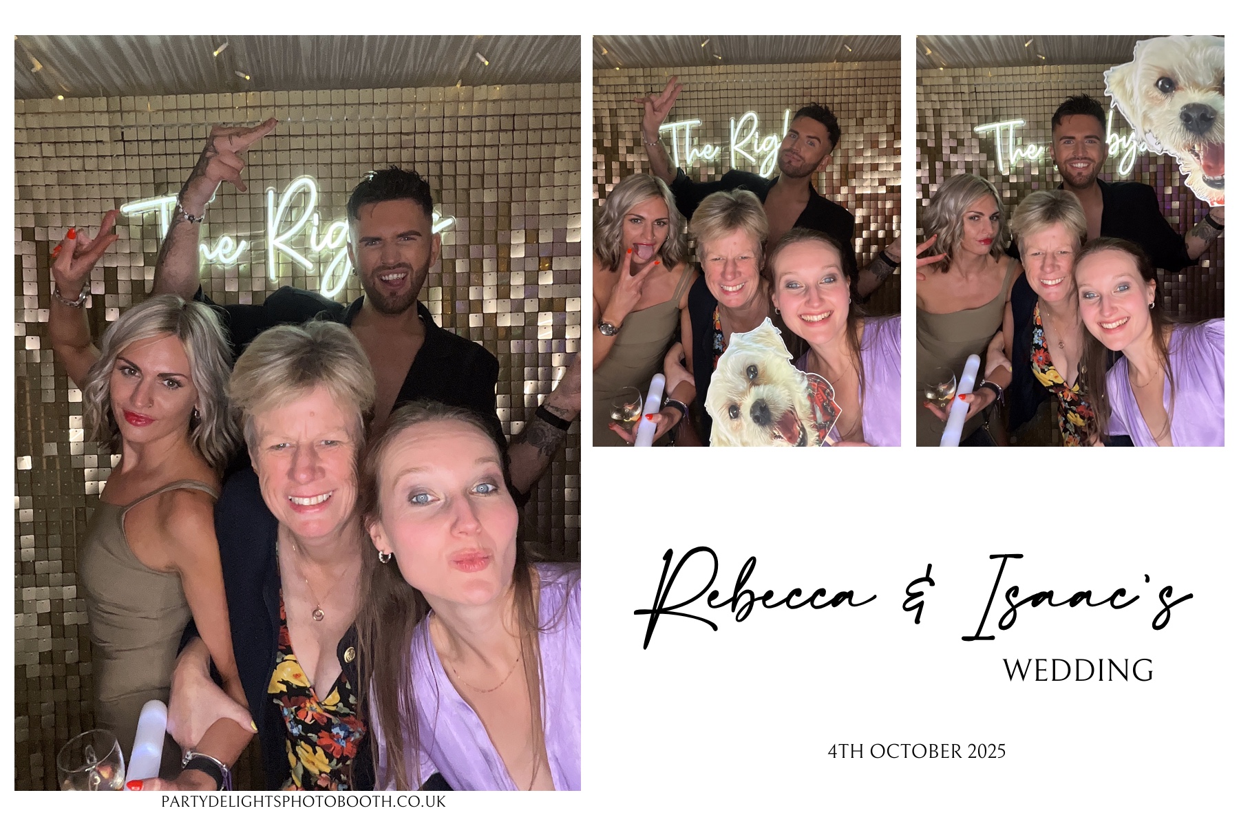 Rebecca and Isaac's Wedding | View more photos from the event at gallery.partydelightsphotobooth.co.uk/u/PartyDelightsPhotoBooth/Rebecca-and-Isaacs-Wedding