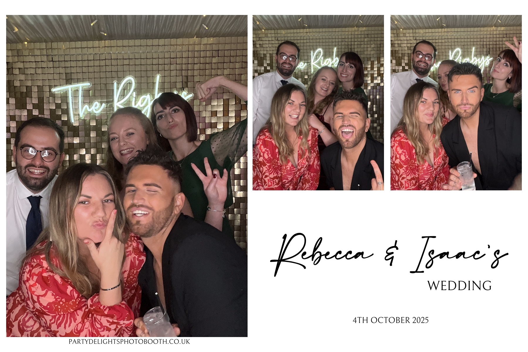 Rebecca and Isaac's Wedding | View more photos from the event at gallery.partydelightsphotobooth.co.uk/u/PartyDelightsPhotoBooth/Rebecca-and-Isaacs-Wedding