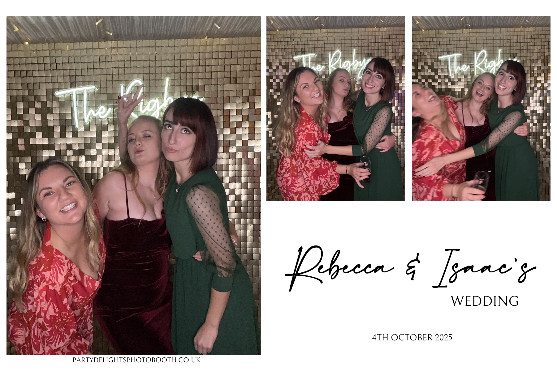 Rebecca and Isaac's Wedding | View more photos from the event at gallery.partydelightsphotobooth.co.uk/u/PartyDelightsPhotoBooth/Rebecca-and-Isaacs-Wedding